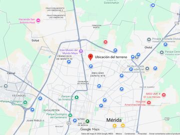 Venta Terreno Completamente Urbanizado En Esquina Y Certeza Jurídica, Montes De Ame, Mérida