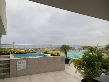 Venta Departamento 110m²-En Condominio- Cantón Salinas, Prov. Santa Elena