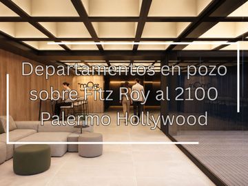 VENTA 2 AMBIENTES PALERMO HOLLYWOOD POZO Y CUOTAS