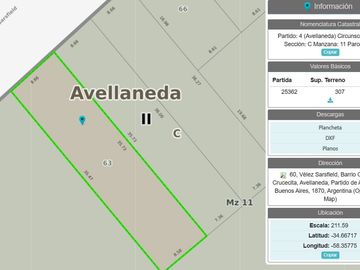 VENTA LOTE TERRENO AVELLANEDA A RECICLAR CRUCESITA