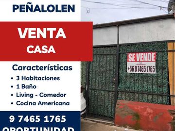 Casa en venta  en PEÑALOLÉN