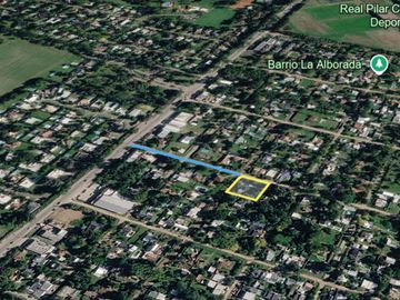 Lote con mejoras en venta, Pilar