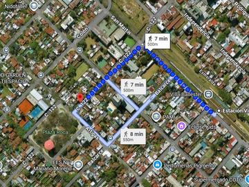 VENTA LOTE 290mts2 CENTRO DE VILLA BALLESTER