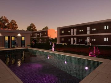 VENTA 2 AMBIENTES PILAR EN POZO