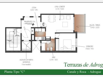 VENTA 2 AMB BALCON TERRAZA ESTRENAR ADROGUE CENTRO