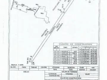 Terreno en venta en Tetiz, Tetiz, Yucatán