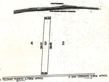 Terreno en venta en San Crisanto, Sinanché, Yucatán