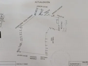 Terreno en venta en Chapab, Chapab, Yucatán