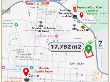 Terreno en venta en Motul de Carrillo Puerto Centro, Motul, Yucatán