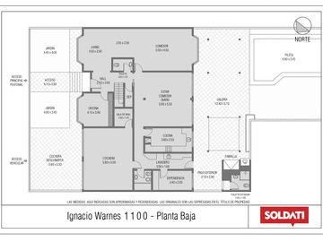 Venta Casa Florida Vicente Lopez 4 dormitorios escritorio jardín pileta parrilla garage 4 autos