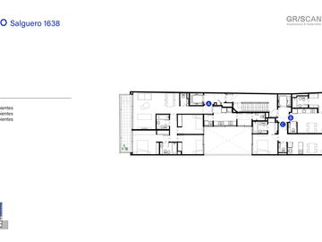 Departamento en venta 4 amb, baño en suite, lavadero y balcón en Palermo