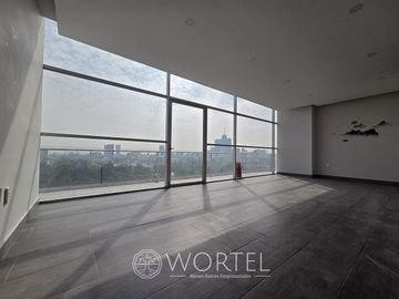 Renta de Oficina Patriotismo | 416 m2 | Acondicionado
