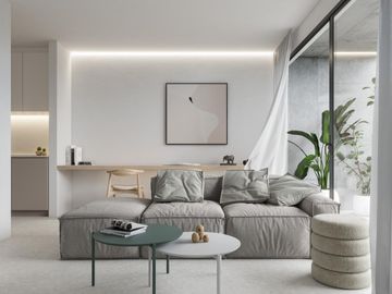 Venta Departamento 3 Ambientes al frente con SUM Piscina y Solarium en La Paternal