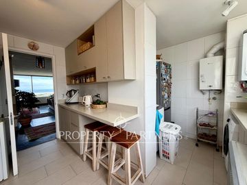 Departamento con vista al mar en Serena Golf