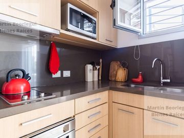 Departamento en  Palermo con Balcon Terraza Parrilla y Pileta