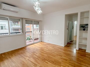 Departamento en Alquiler Monoambiente en Palermo con Balcón Corrido