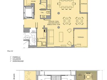 VENTA MONOAMBIENTE DE 36,50MTS CON BALCON - LAS CAÑITAS - PALERMO