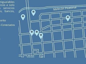 Venta Departamento Progreso en malecon vista al mar