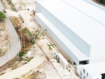 Venta terreno industrial, logistico y comercial en Tixcacal Merida