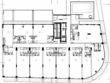 1 ambiente con gran balcon terrazas en Edificio HOM con PISCINA / GYM / SEGURIDAD 24hs