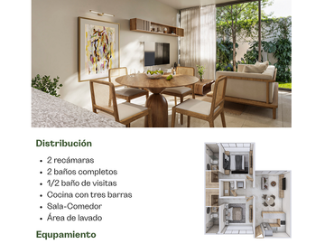 Preventa de Departamentos en Dzityá junto a plaza comercial