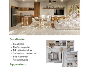 Preventa de Departamentos en Dzityá junto a plaza comercial