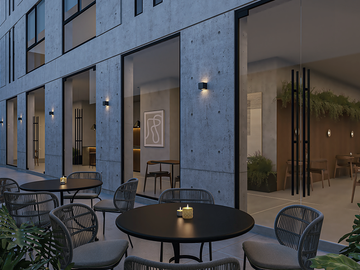 Local Comercial en Renta con Terraza y Bodega en Roma Norte | 253 m² – Chiapas 2