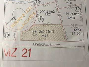 Terreno Plano en Venta de 260m² en Bio Grand Juriquilla, Privada Los Glaciares