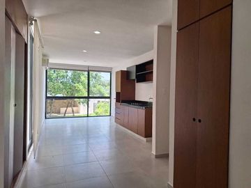 DEPARTAMENTO EN RENTA EQUIPADO Y CON TERRAZA EN PRIVADA MERIDA YUCATAN