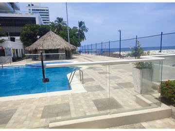 VENTA DE CASA EN CONJUNTO CERRADO EN PRIMERA LINEA DE PLAYA - VT245