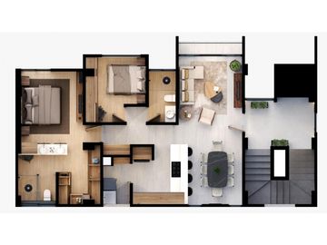 Departamento en venta en San Andrés Cholula