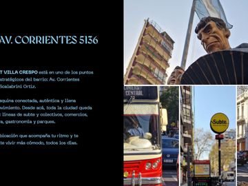 DEPARTAMENTO VENTA POZO 2 AMBIENTES VILLA CRESPO