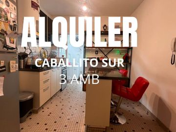 Alquiler 3 amb Caballito sur