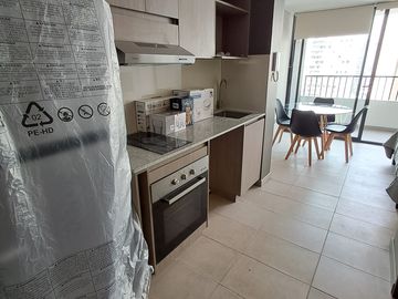 MODERNO ESTUDIO AMOBLADO METRO VICENTE VALDÉS