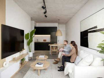 VENTA DOS AMBIENTES C/ BALCÓN A ESTRENAR - CASEROS