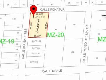 Terreno en Venta en Cancún, Quintana Roo