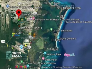 Terreno en Venta en Av. Roble, Cancún | KC0235