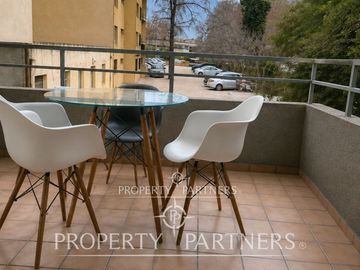 Arriendo departamento de 2 dormitorios en Ñuñoa, excelente conectividad