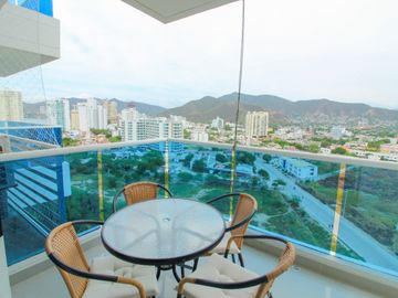 Apartamento en venta y arriendo de 2 hab. en PLAYA SALGUERO, Santa Marta