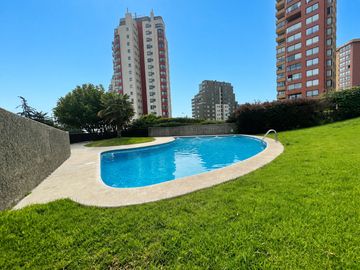 Departamento 3D/2B con terraza y vista despejada - Reñaca