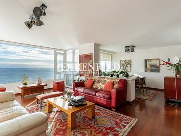 Edmundo Eluchans. Reñaca. Exclusivo departamento con Vista insuperable.