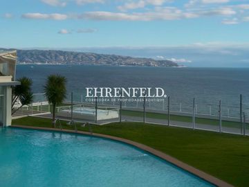 Edmundo Eluchans. Reñaca. Exclusivo departamento con Vista insuperable.