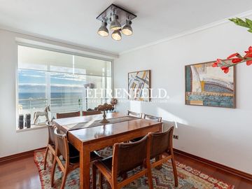 Edmundo Eluchans. Reñaca. Exclusivo departamento con Vista insuperable.