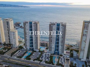 Edmundo Eluchans. Reñaca. Exclusivo departamento con Vista insuperable.