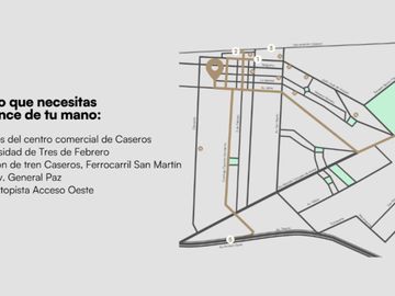 Departamento en Venta en Caseros. 3 Amb. Full Amenities