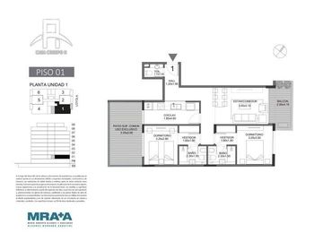 2 AMBIENTES / VENTA / VILLA CRESPO EN POZO