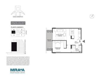 2 AMBIENTES / VENTA / VILLA CRESPO EN POZO