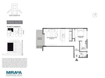 2 AMBIENTES / VENTA / VILLA CRESPO EN POZO