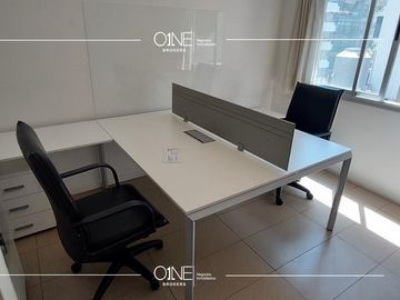 Oficina IMPECABLE con muebles lista para empezar a trabajar  - Recoleta
