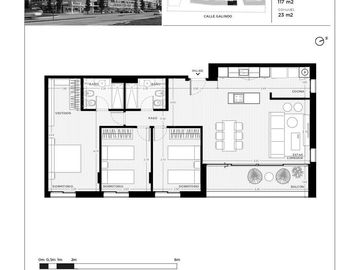 VENTA DEPARTAMENTO 3 DORMITORIOS EN CONDOMINIO CON BALCÓN Y AMENITIES EN CONSTRUCCIÓN - FUNES